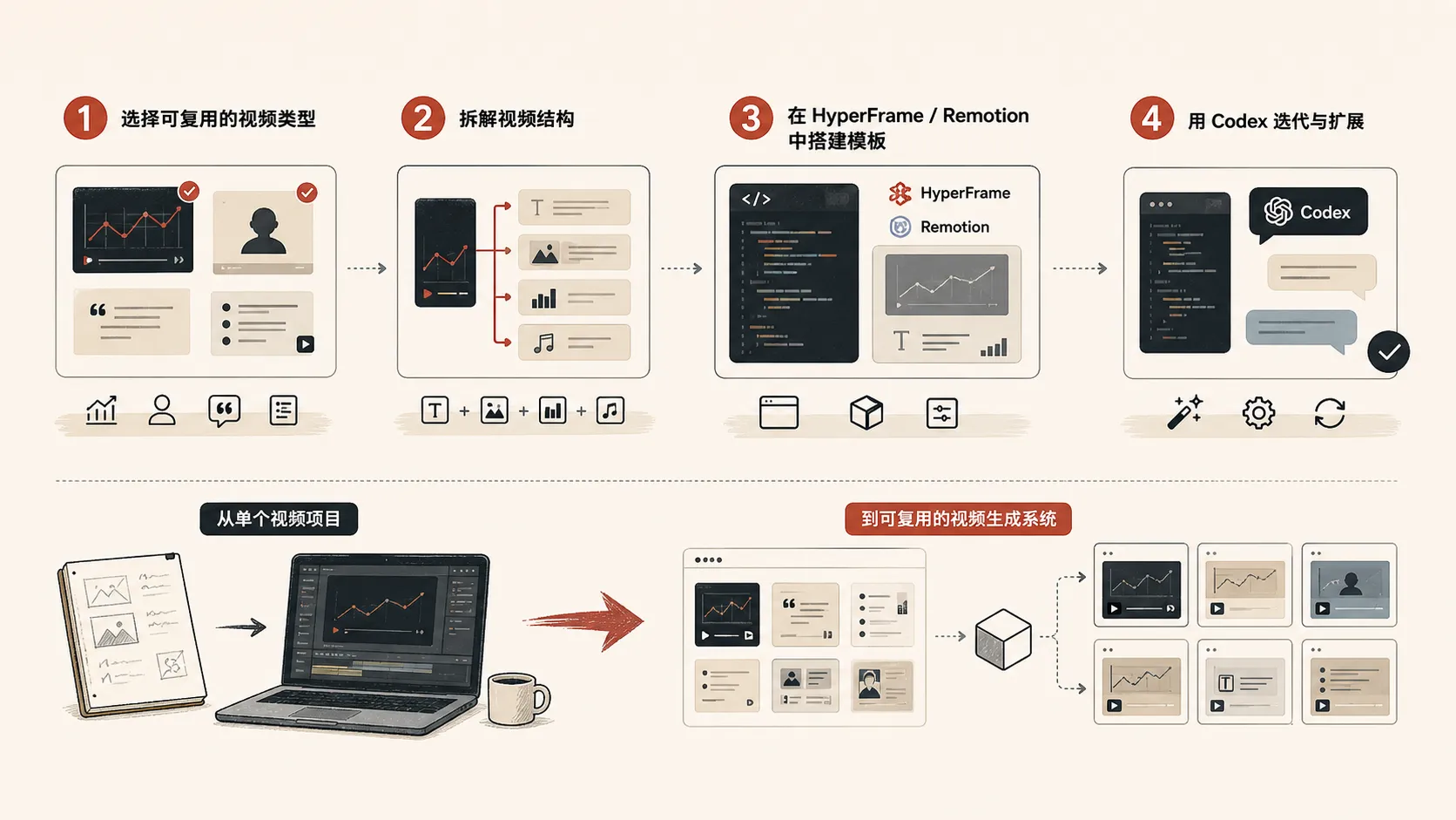 视频生产系统路线图