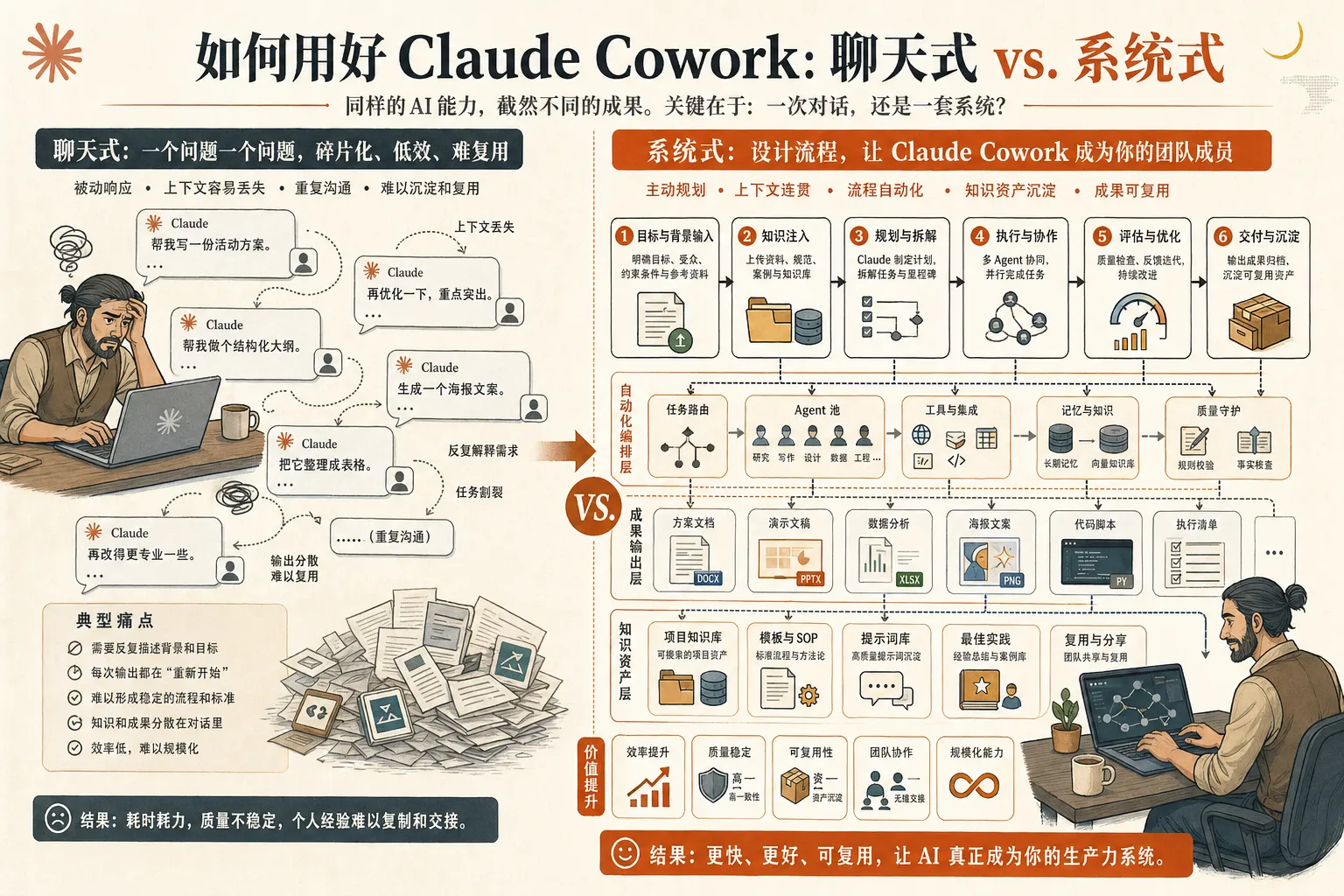 聊天式 vs 系统式